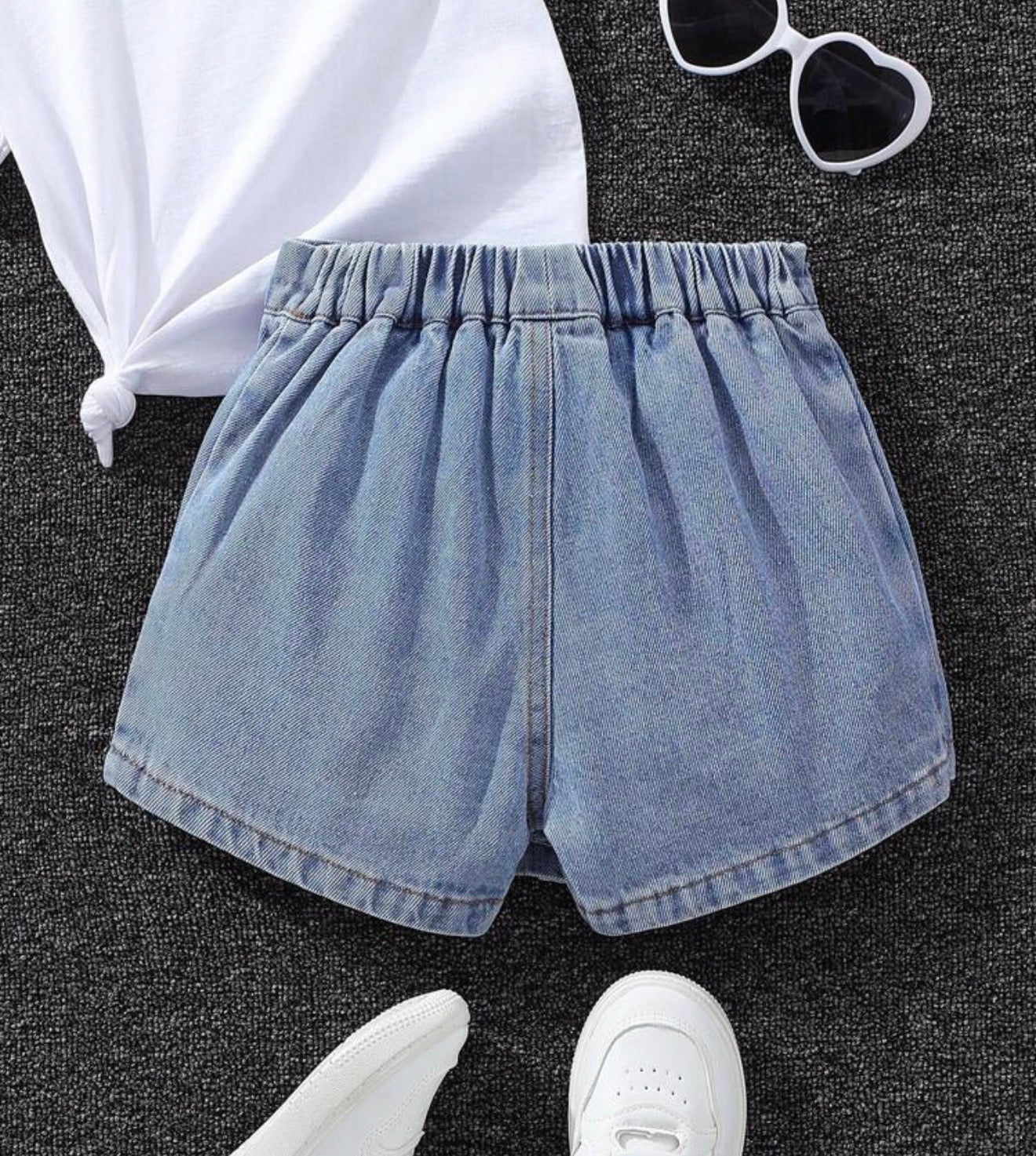 Shorts casuales mezclilla niñas - vista alternativa