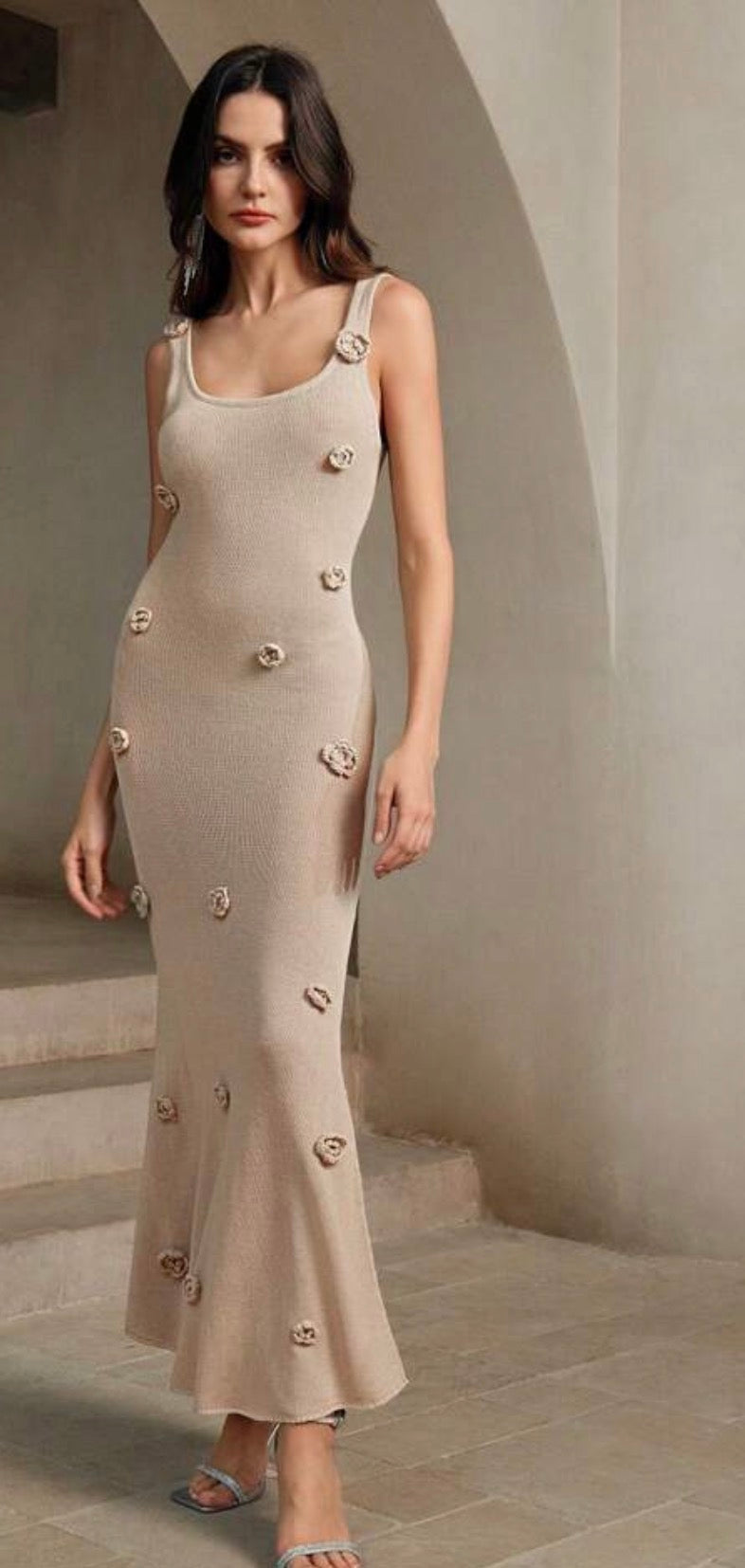 Anewsta Camisola Maxi - Vista lateral silueta completa